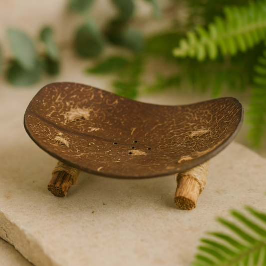 Natural Coconut Soap Keeper
