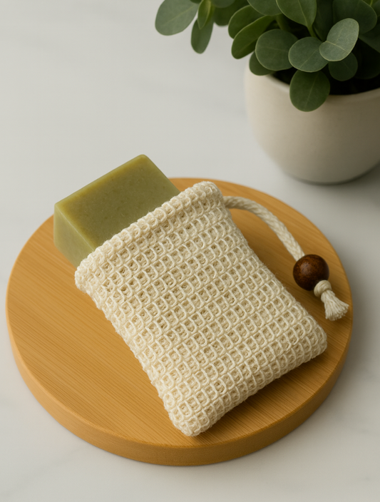 🎁 Organic Sisal Exfoliating Soap Saver (100% off)